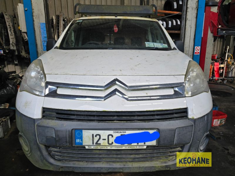 2012 CITROEN/DS BERLINGO HDI 90 725KG LX LWB 3S 4DR for breaking