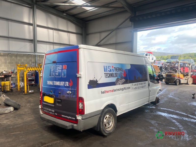 2012 FORD TRANSIT 125 T350 RWD for breaking