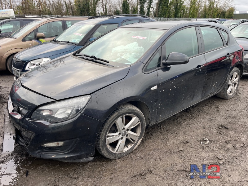 2012 OPEL ASTRA VAUXHALL 1.7 CDTI EXCLUSIVE E/F S/ S/S 110PS 5DR ECOFLEX for breaking