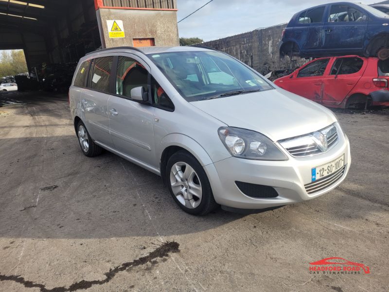 2012 OPEL ZAFIRA VAUXHALL 1.7 CDTI EXCLUSIVE 125P 125PS 5DR for breaking