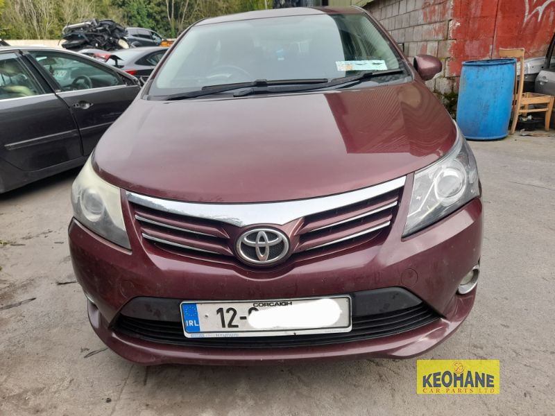 2012 TOYOTA AVENSIS 2.0 D-4D AURA 4DR for breaking