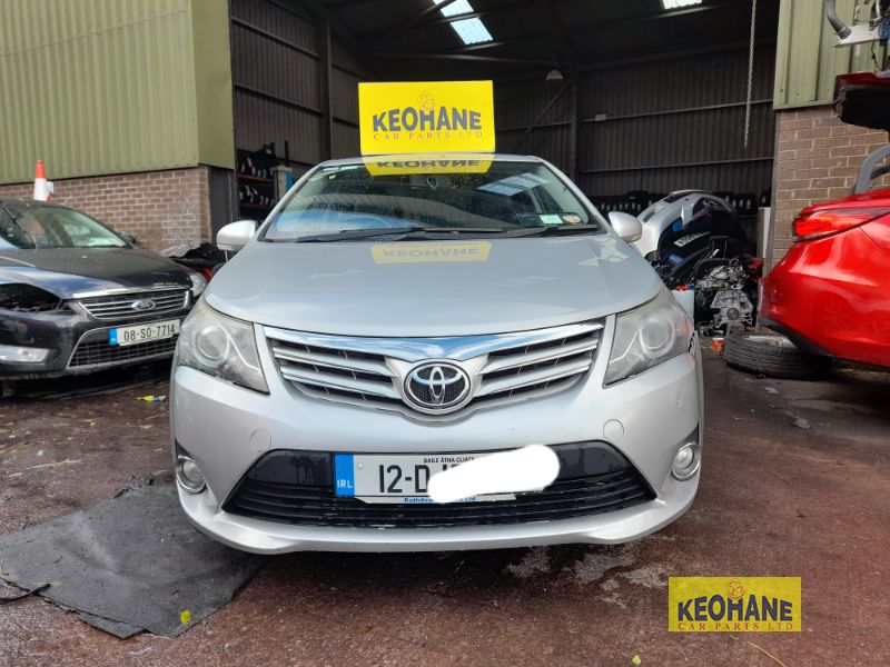 2012 TOYOTA AVENSIS 2.0 D-4D AURA 4DR for breaking