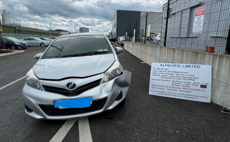 2012 TOYOTA VITZ KSP130 5DR AUTO for breaking