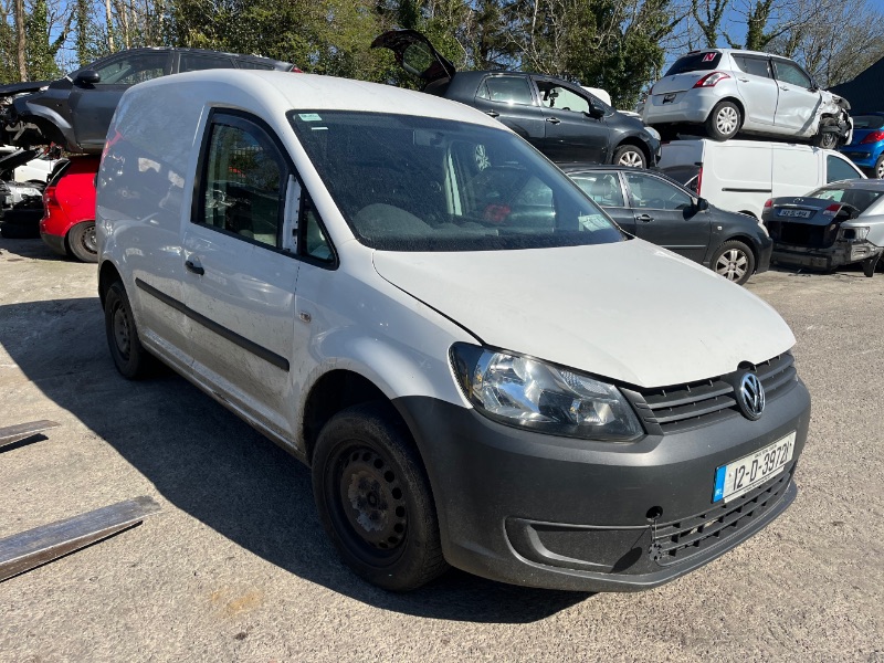 2012 VOLKSWAGEN CADDY VAN 1.6 TDI 75HP 5 5SPEED 5DR for breaking