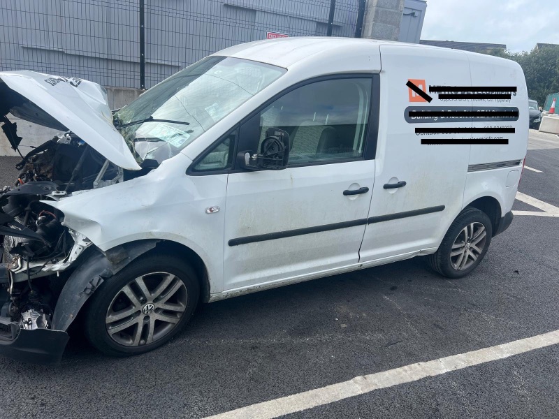 2012 VOLKSWAGEN CADDY VAN 1.6 TDI 75HP 5 5SPEED 5DR for breaking