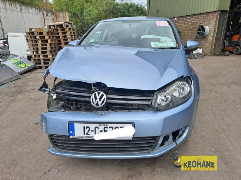 2012 VOLKSWAGEN GOLF TRENDLINE 1.6 TDI MANUAL 5SPEED 90BHP 4DR 5DR for breaking