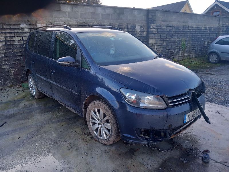 2012 VOLKSWAGEN TOURAN 1.6 TDI BLUEMOTION S 105PS 5DR for breaking
