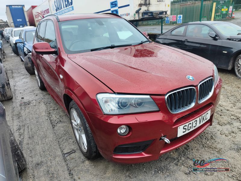2013 BMW X3 XDRIVE20D M SPORT AUTO for breaking