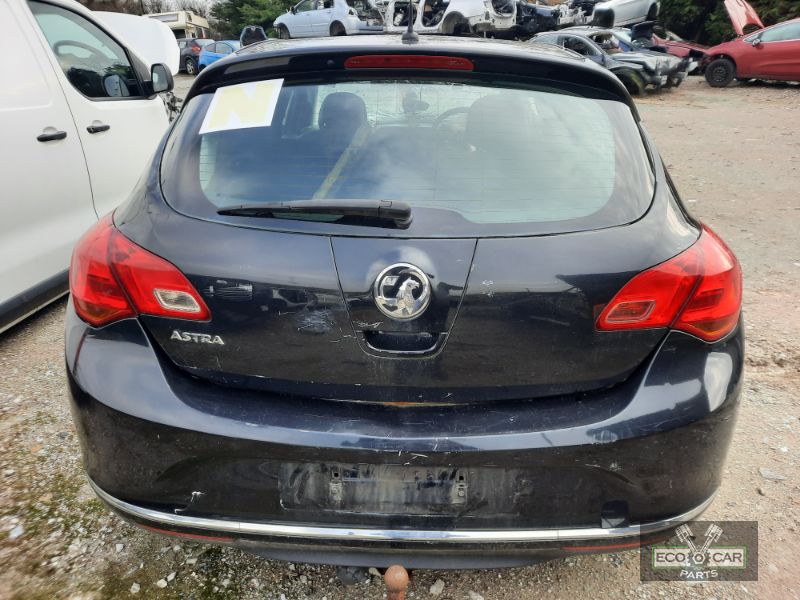 2013 OPEL ASTRA VAUXHALL 1.3 CDTI ECOFLEX EXCLUSIVE 95PS 5DR for breaking
