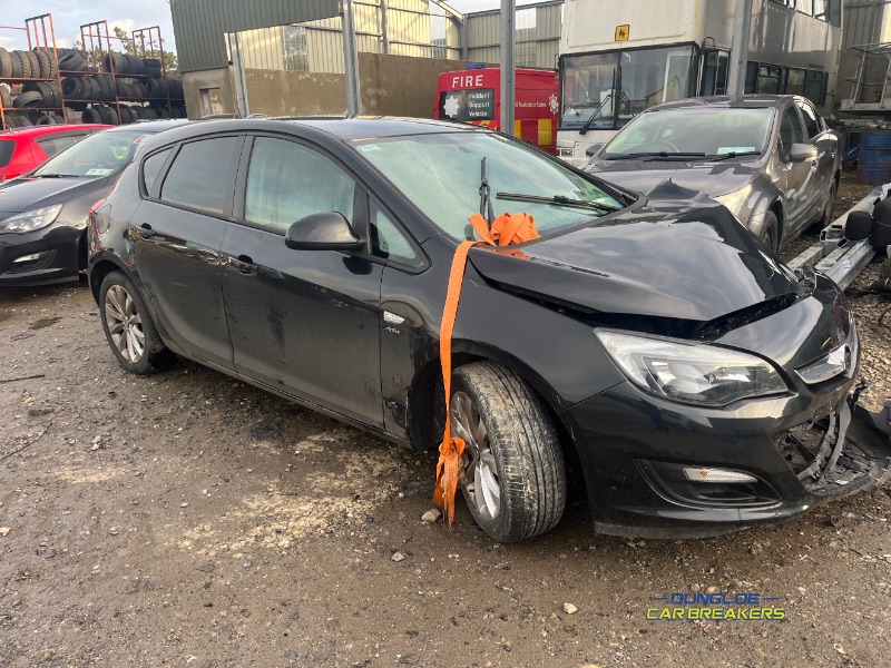 2013 OPEL ASTRA VAUXHALL 1.4 VVT-I ACTIVE 16V 99BHP 5DR for breaking