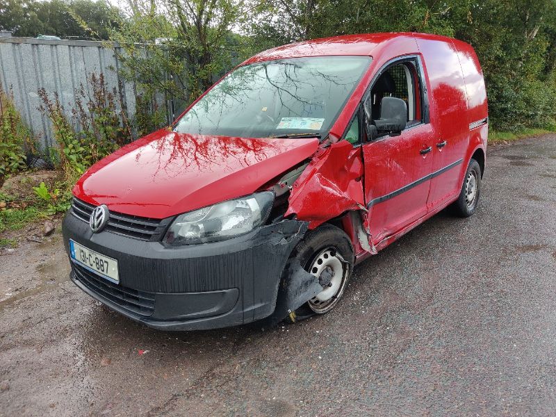 2013 VOLKSWAGEN CADDY VAN 1.6 TDI 75HP 5 5SPEED 5DR for breaking