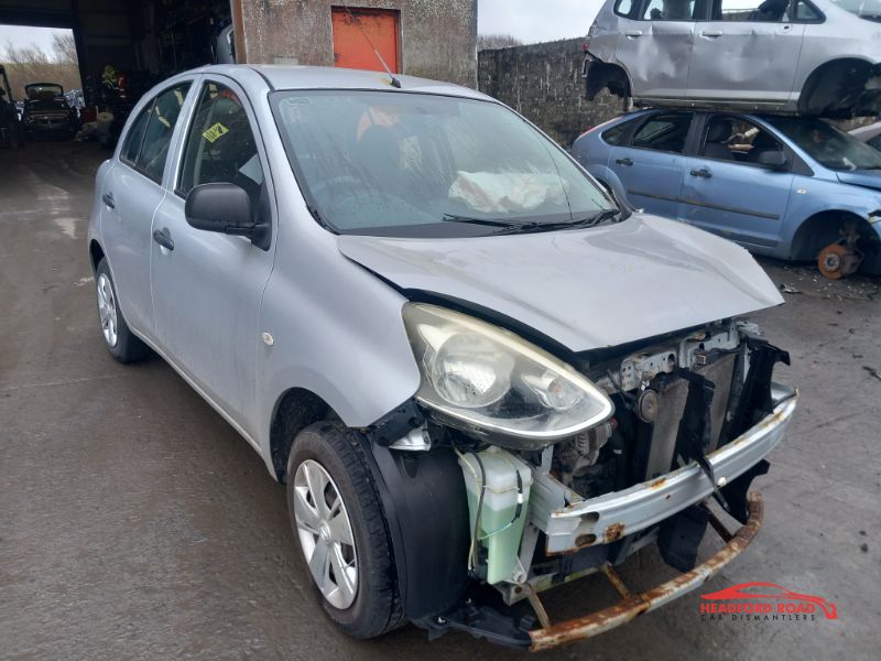 2014 NISSAN MICRA 1.2 5DR CVT XE 4DR AUTO for breaking