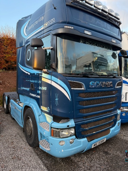 2014 SCANIA R-SERIES R560 Topline for breaking