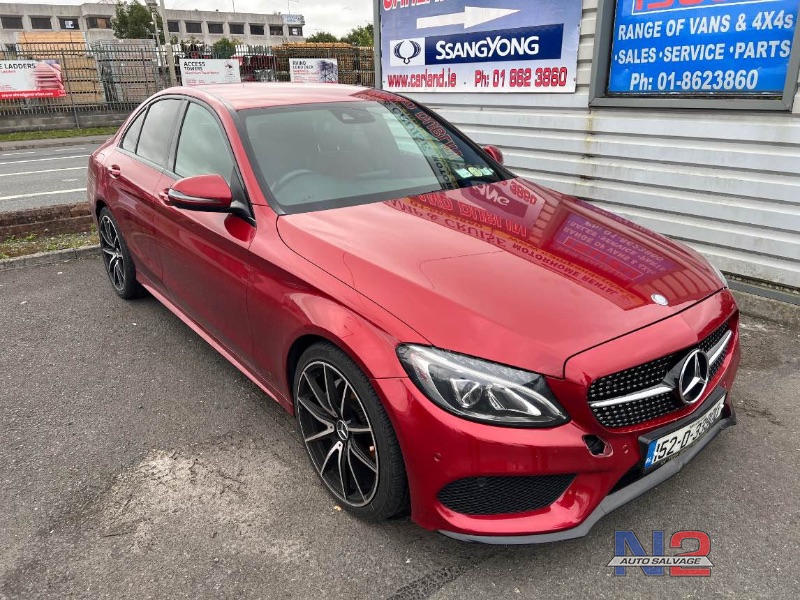 2015 MERCEDES C-CLASS 220 C SERIES D AMG LINE 4DR for breaking