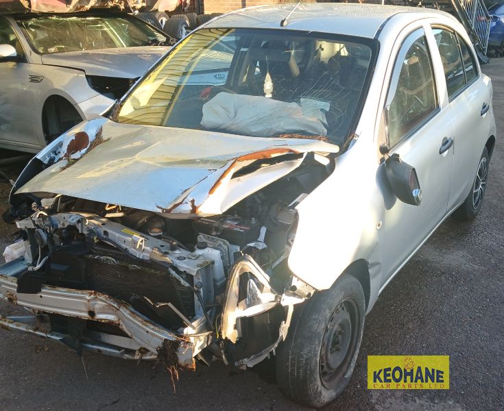 2015 NISSAN MICRA 1.2 CVT XE AIR CONDITIONING 4DR AUTO for breaking