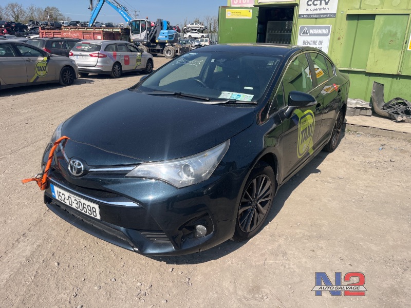 2015 TOYOTA AVENSIS 2.0 D-4D BUS EDITION PLUS OVERMOUNT 4DR for breaking