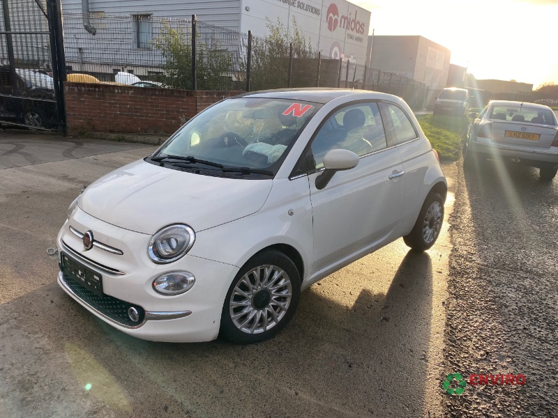 2016 FIAT 500 1.2 LOUNGE 69BHP 3DR for breaking