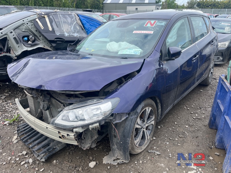 2016 NISSAN PULSAR 1.5 DSL SV E6 4DR for breaking