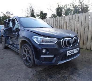 2017 BMW X1 XDRIVE18D XLINE for breaking