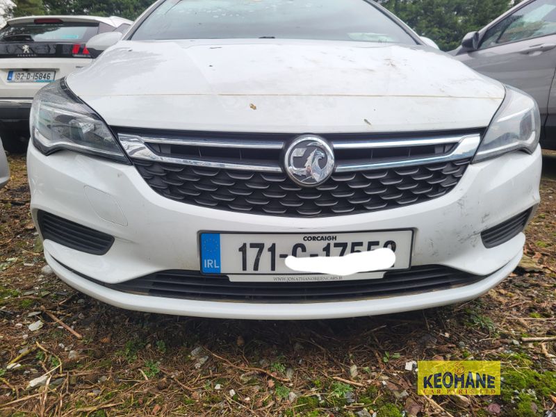 2017 OPEL ASTRA VAUXHALL 1.6 CDTI TECH LINE 108BHP 5DR 110PS for breaking