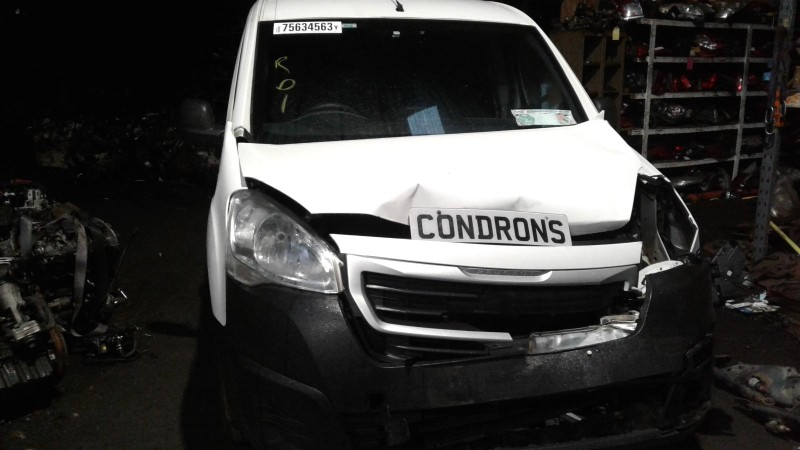 2017 PEUGEOT PARTNER ACCESS 1.6 BLUE HDI 75 4DR for breaking