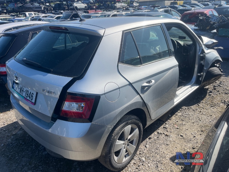 2017 SKODA FABIA 1.0 MPI SE 75PS 5DR for breaking