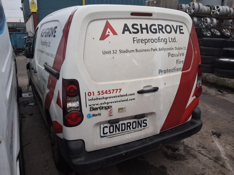 2018 CITROEN/DS BERLINGO LX BLUEHDI 75 625KG S SWB MY40 for breaking