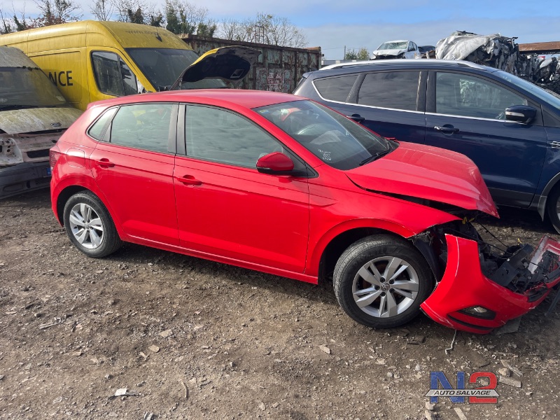 2019 VOLKSWAGEN POLO TRENDLINE 1.0 MANUAL 5SPEED 65HP 5DR for breaking