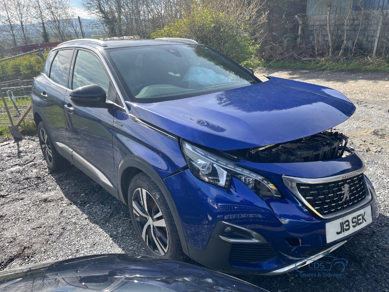 2020 PEUGEOT 3008 GT LINE BLUEHDI S/S AUTO for breaking