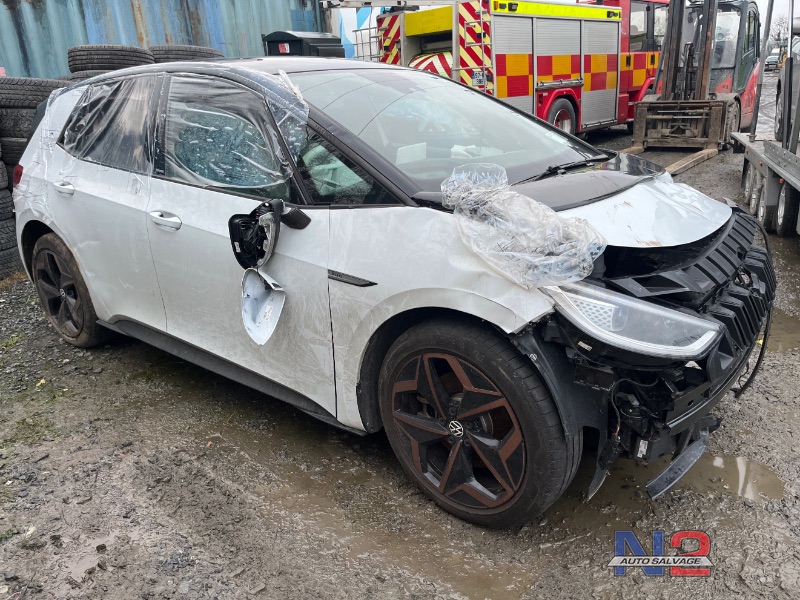 2022 VOLKSWAGEN ID.3 PRO 150 KW MAX 58KWH 204BHP PROPERF 5 5DR AU for breaking